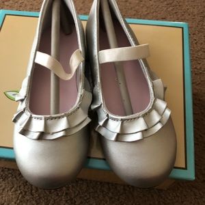 Baby Deer Silver Shoes
